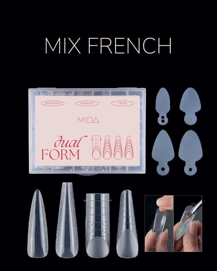 Dual form MIX French - Dual Form per ricostruzione unghie