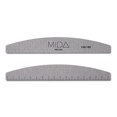 lima mezzaluna per unghie - 100/180 grit