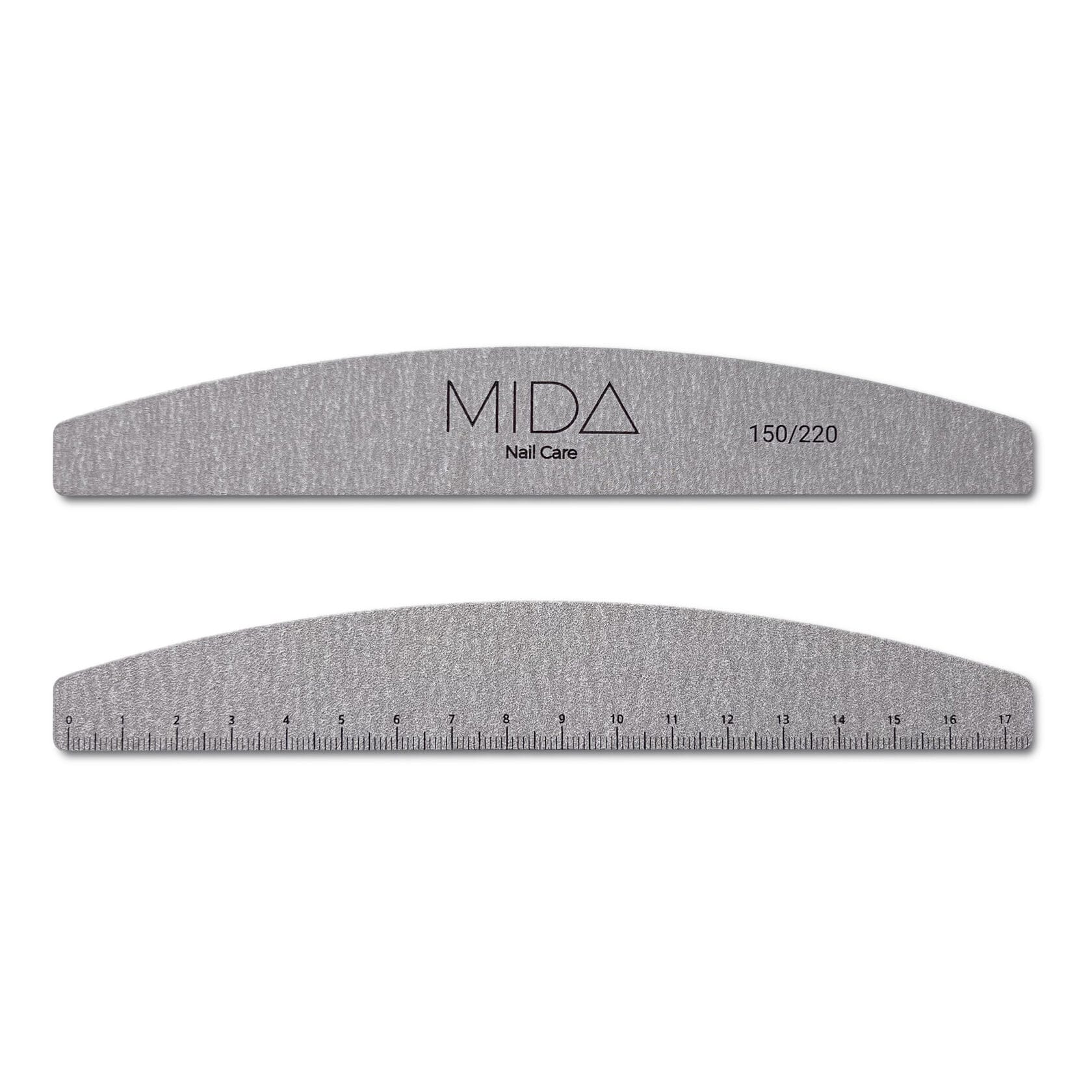 lima mezzaluna per unghie - 150/220 grit