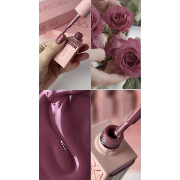 Gel Polish Mauve 01 – colore smalto semipermanente - Gel Polish colori smalto semipermanente