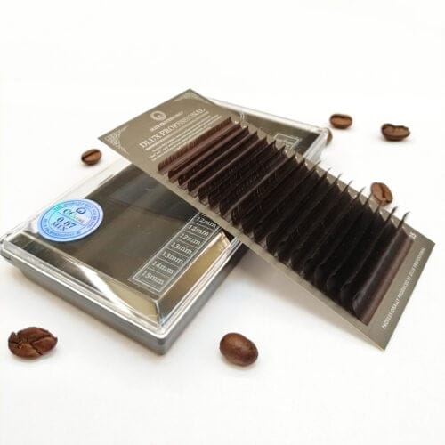 Ciglia DLUXE Professional Silk CC0.07 MIX Cacao