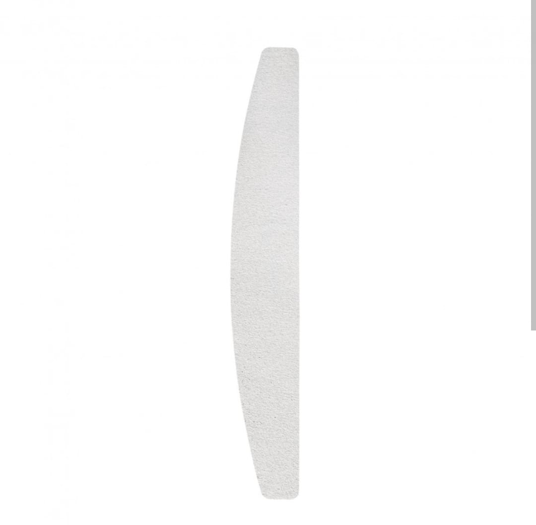 EXPERT WHITE DFE-42 (3) Lima adesiva per base mezzaluna - DFE-42/100 - MIDA Nail Care