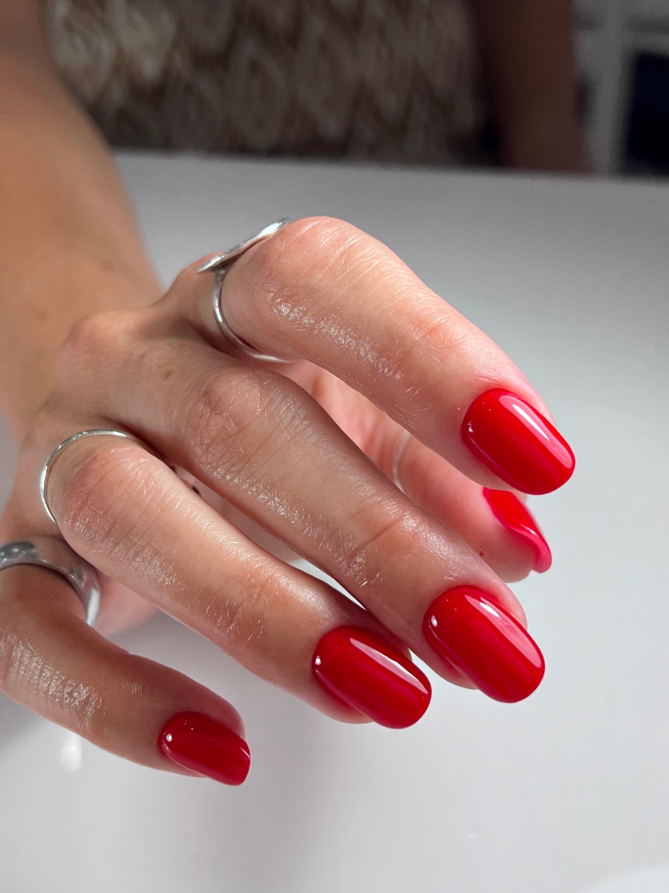 Gel Polish Red 06 - colore smalto semipermanente - immagine 3