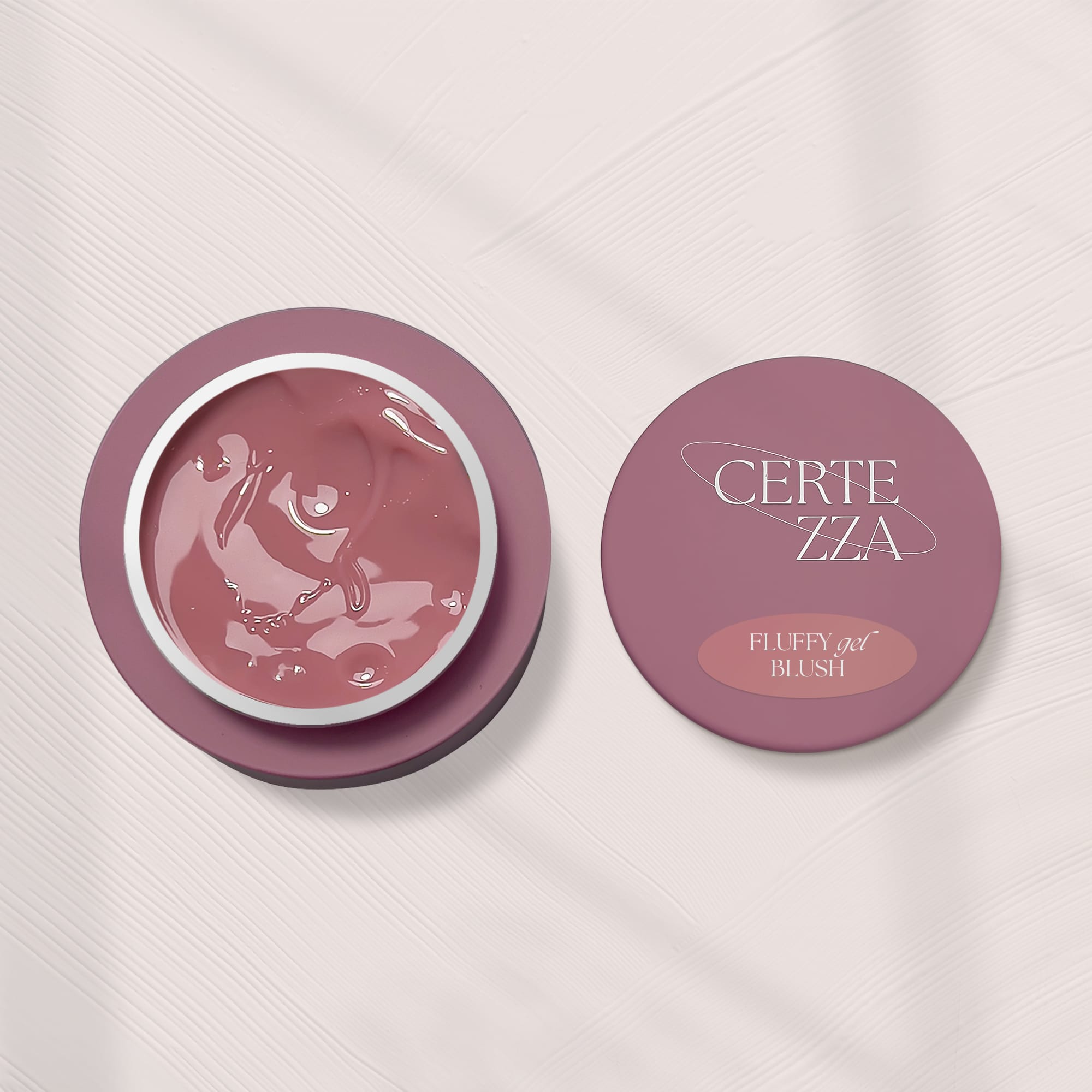 Fluffy Gel per ricostruzione unghie – Blush – 50ml - Costruttori Gel Media Densità