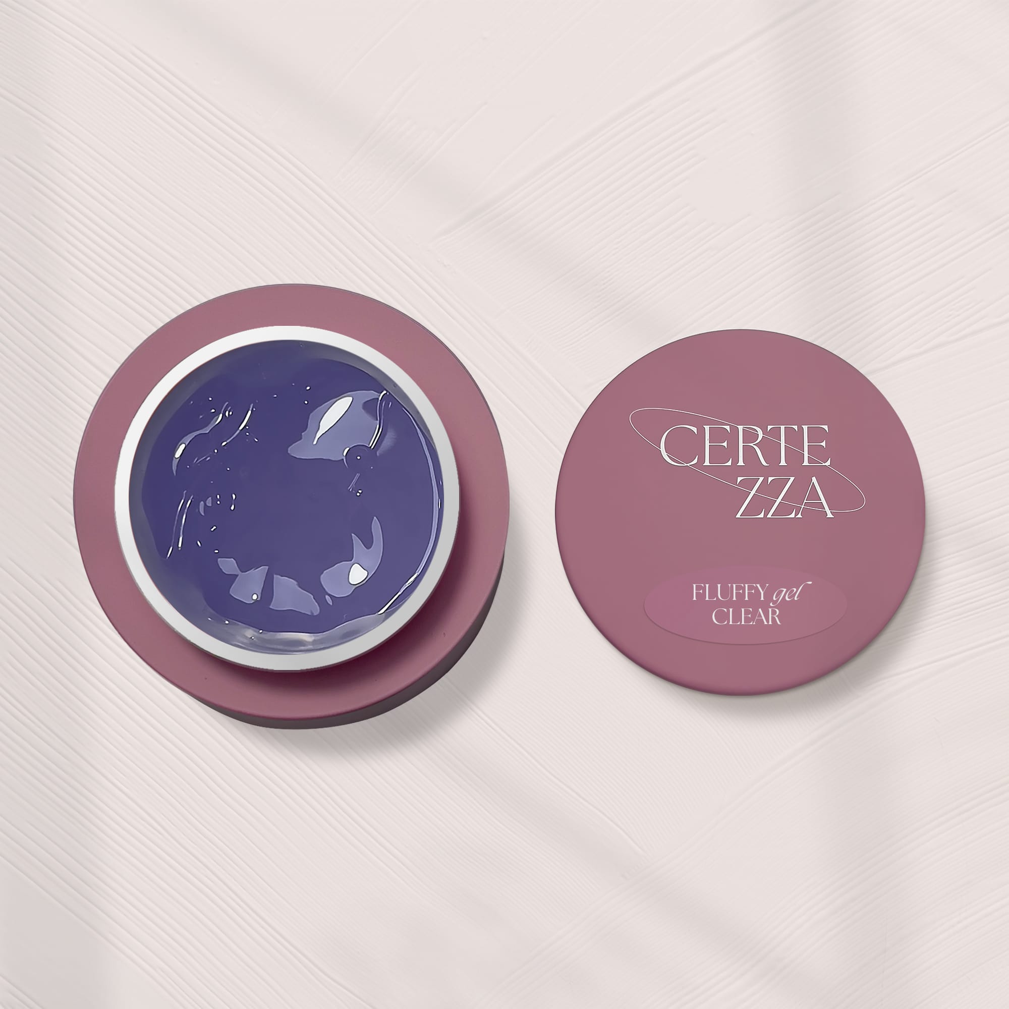 Fluffy Gel per ricostruzione unghie – Clear – 50ml - Costruttori Gel Media Densità