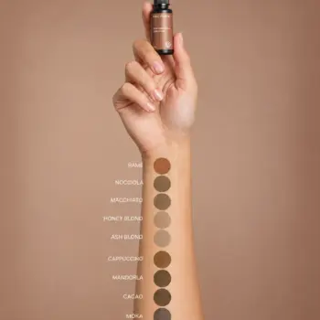 Tinta liquida per ciglia e sopracciglia