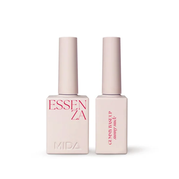 Gummy Base UP Sunny Nude – Base Rubber Semipermanente Nude con Shimmer Oro - Basi Rubber Gel Semipermanente