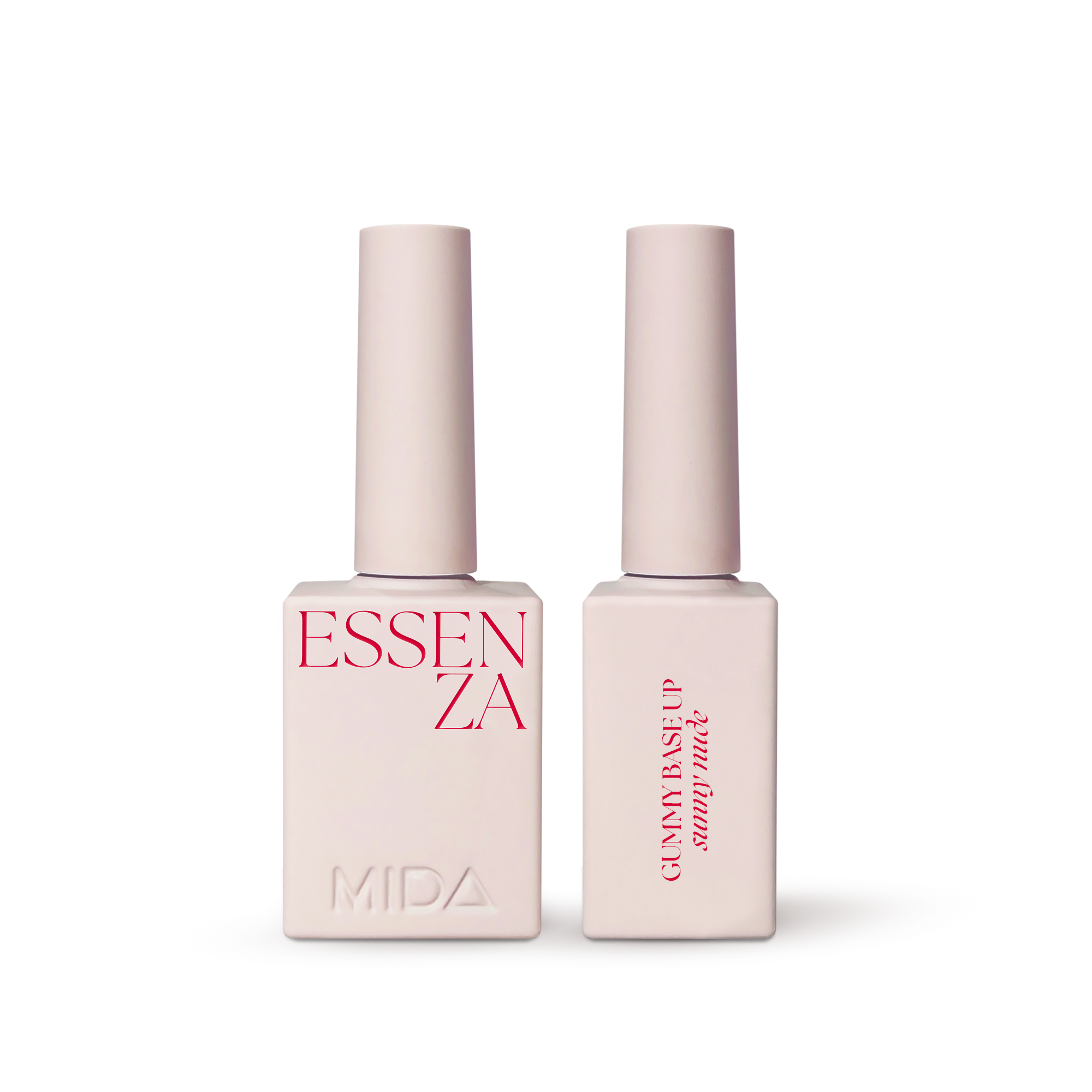 Gummy Base UP Sunny Nude – Base Rubber Semipermanente Nude con Shimmer Oro - MIDA Nail Care