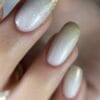 Gummy Base UP Milky Glaze &ndash; Base Rubber Semipermanente Bianco Latte con Shimmer Argento - Thumbnail Image 5