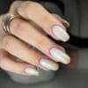 Gummy Base UP Milky Glaze &ndash; Base Rubber Semipermanente Bianco Latte con Shimmer Argento - Thumbnail Image 6