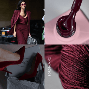 Gel Polish Bordeaux 02 – colore smalto semipermanente - Gel Polish Colori Must Have smalto semipermanente