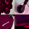 Gel Polish Burgundy 04 - colore smalto semipermanente - Thumbnail Image 2