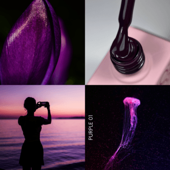 Gel Polish Purple 01 – colore smalto semipermanente - Gel Polish Colori Must Have smalto semipermanente