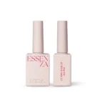 Gummy Base UP Stardust – Base Rubber Semipermanente Nude con Shimmer Argento - Basi Rubber Gel Semipermanente