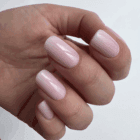 Gummy Base UP Stardust – Base Rubber Semipermanente Nude con Shimmer Argento - Basi Rubber Gel Semipermanente