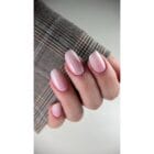 Gummy Base UP Stardust – Base Rubber Semipermanente Nude con Shimmer Argento - Basi Rubber Gel Semipermanente