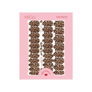 Nails Wraps per manicure effetto leopardato - Nail ART - Decorazioni unghie