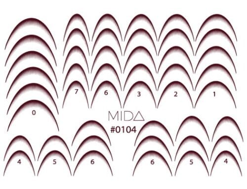0104 Water Decals - decalcomania per realizzare french