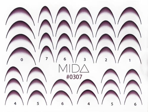 0307 Water Decals - decalcomania per realizzare french