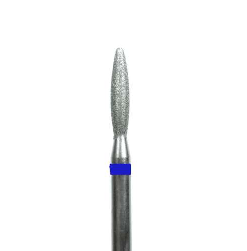 Punta Fiamma Blu stondata per cuticole - 0.23