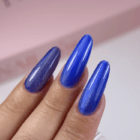 Gel Polish Blue GLASS EFFECT - colore smalto semipermanente - Thumbnail Image 3