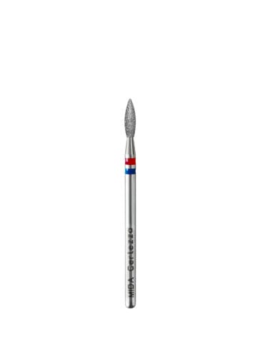 Punta per cuticole MIDA - Fiamma Rossa/Blu 0.23
