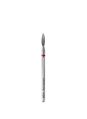 Punta per cuticole MIDA - Fiamma Rossa 0.21