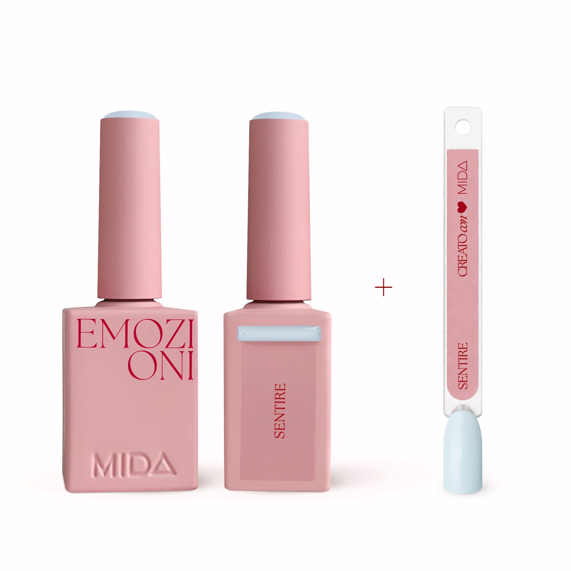 Gel Polish Sentire - La vita è bella. Sempre. Collection + tip colorata - MIDA Nail Care