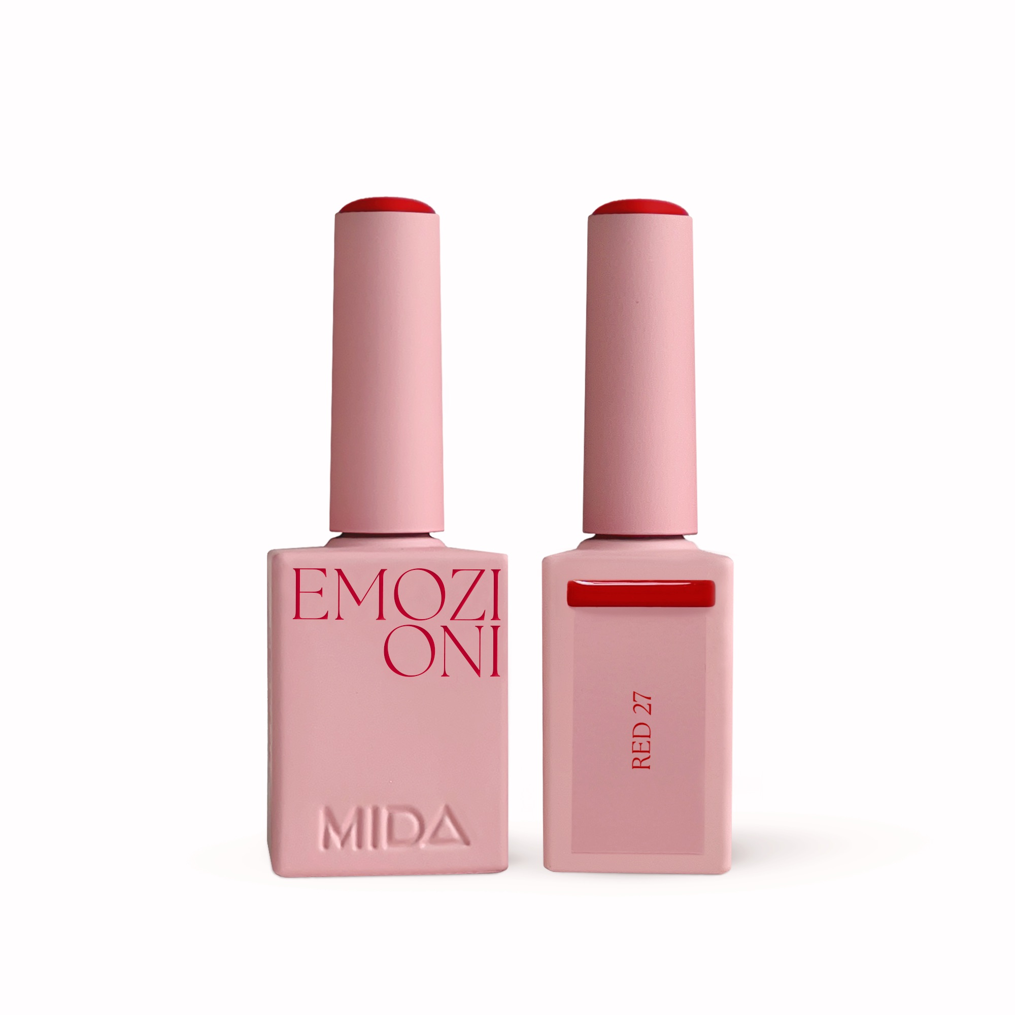 Gel Polish Red 27 - colore smalto semipermanente - immagine 2